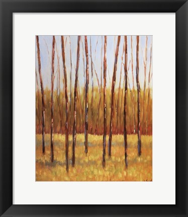 Framed Tall Trees II (right) Print