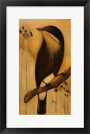 Framed Bird I Print