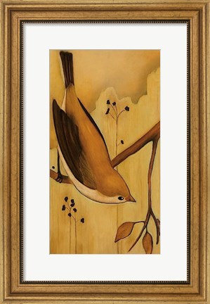 Framed Bird III Print