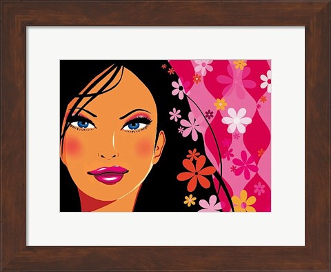 Framed Flower Power Print