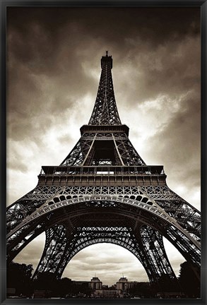 Framed Eiffel Tower Print