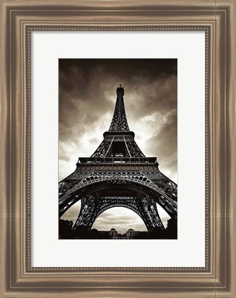 Framed Eiffel Tower Print