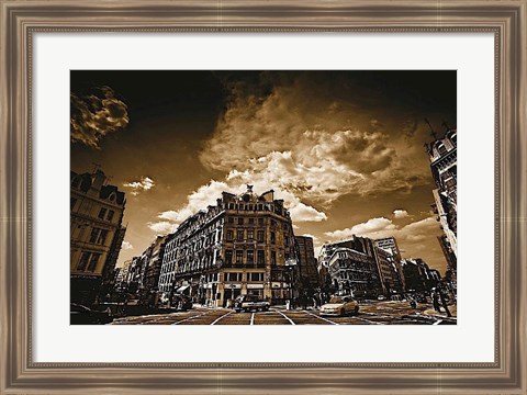 Framed Smithfield, London Print