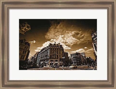 Framed Smithfield, London Print