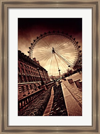 Framed London Eye Print