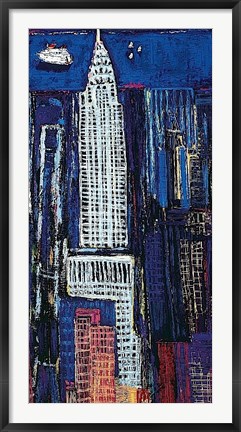 Framed New York Skyline Print