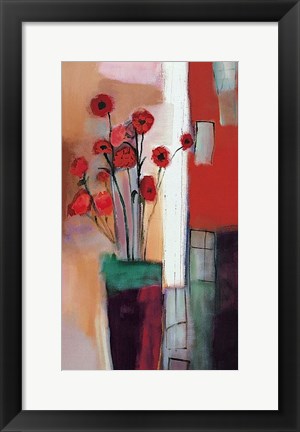 Framed Flowers at Home Print