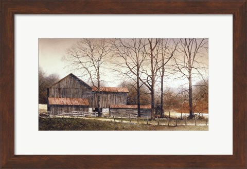 Framed Treeline Print