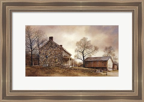 Framed Pennsylvania Morning Print