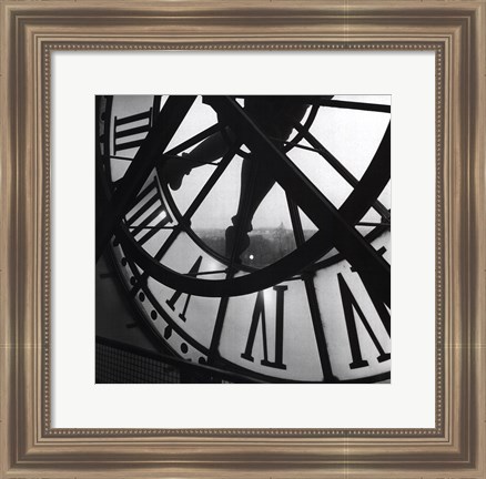 Framed Orsay Clock Print