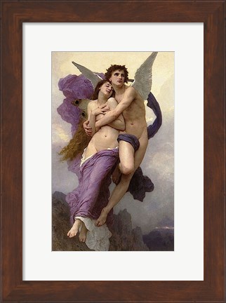 Framed Ravishment of Psyche Print