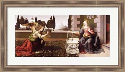 Framed Annunciation, 1472-75 Print