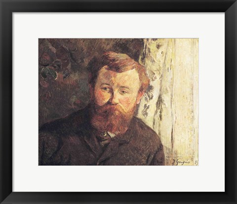 Framed Portrait of Achille Granchi Taylor, 1885 Print