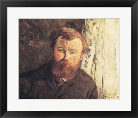 Framed Portrait of Achille Granchi Taylor, 1885 Print