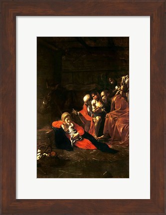 Framed Adoration of the Shepherds Print