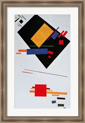 Framed Suprematist Composition, 1915 Print