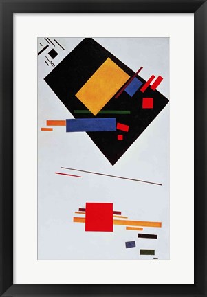 Framed Suprematist Composition, 1915 Print