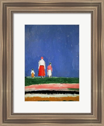 Framed Three Figures Print