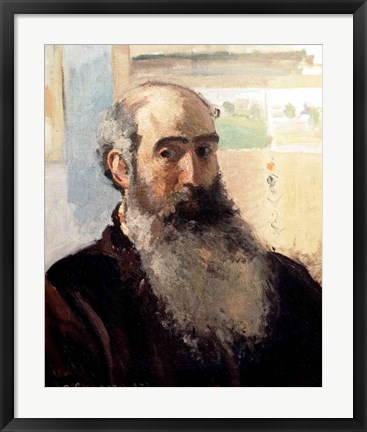 Framed Self Portrait, 1873 Print