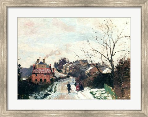 Framed Fox hill, Upper Norwood, 1870 Print