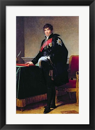 Framed Count Michel Regnaud de Saint-Jean-d&#39;Angely Print