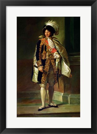 Framed Joachim Murat B Print