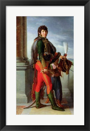 Framed Joachim Murat Print