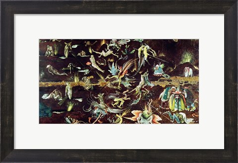 Framed Last Judgement, c.1504 Print