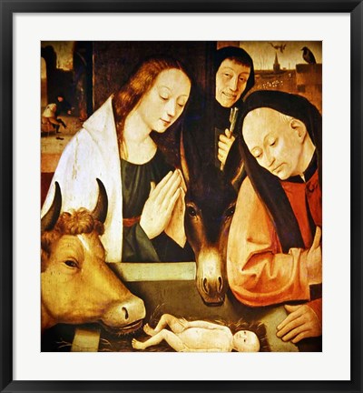 Framed Adoration of the Shepherds Print