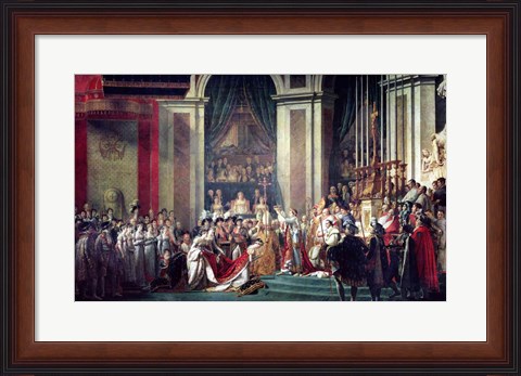 Framed Consecration of the Emperor Napoleon II Print