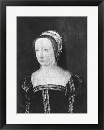 Framed Princess of Conde, 1550 Print