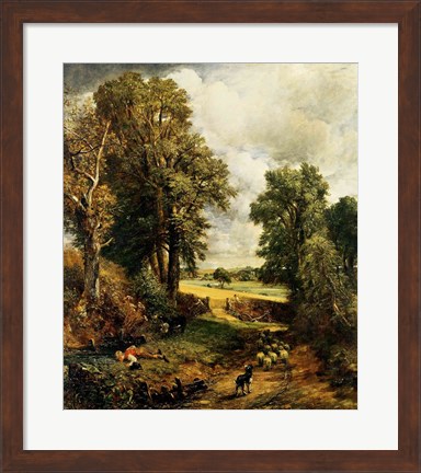 Framed Cornfield, 1826 Print