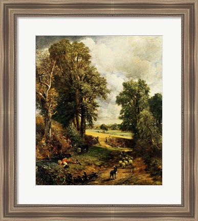 Framed Cornfield, 1826 Print