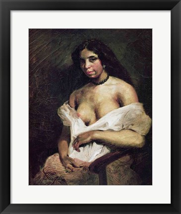 Framed Mulatto Woman Print