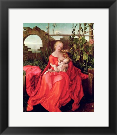 Framed Virgin and Child &#39;Madonna with the Iris&#39;, 1508 Print