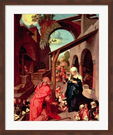 Framed Paumgartner Altarpiece, c.1500 Print