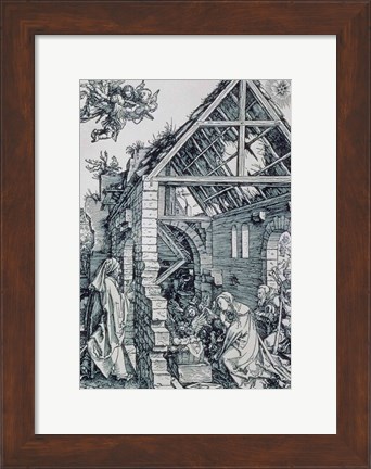 Framed Adoration of the Shepherds Print