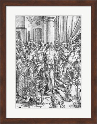 Framed Flagellation of Jesus Christ Print