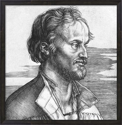 Framed Portrait of Philipp Melanchthon, 1526 Print
