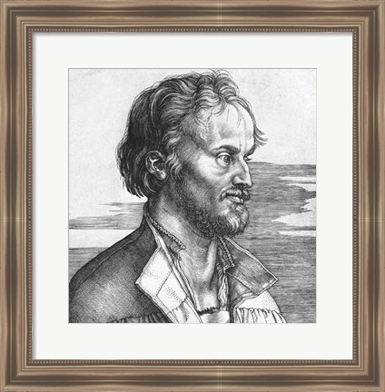 Framed Portrait of Philipp Melanchthon, 1526 Print