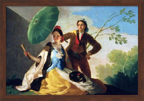 Framed Parasol, 1777 Print
