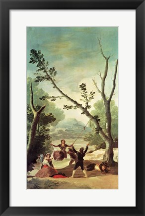 Framed Swing, 1787 Print