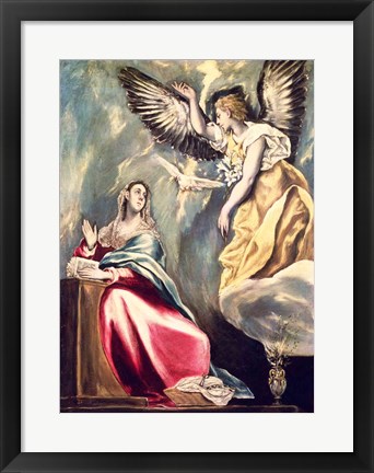 Framed Annunciation Print