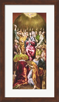 Framed Pentecost Print