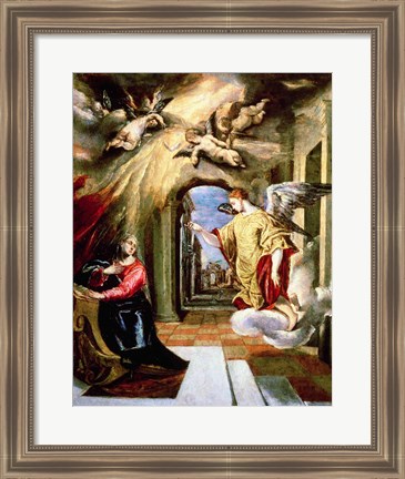 Framed Annunciation II Print