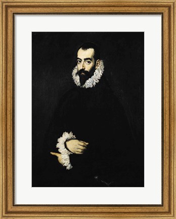 Framed Portrait of Juan Alfonso de Pimentel y Herrera Print