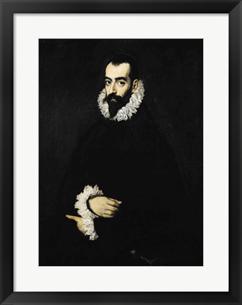 Framed Portrait of Juan Alfonso de Pimentel y Herrera Print