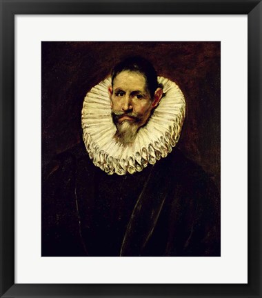 Framed Portrait of Jeronimo de Cevallos Print