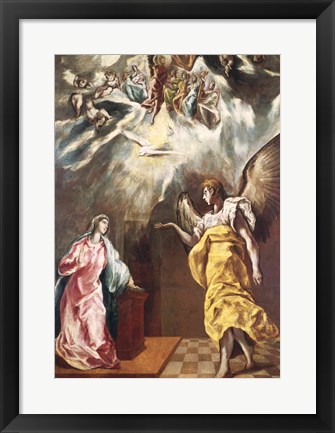 Framed Annunciation I Print