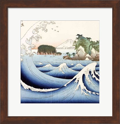 Framed Wave Print